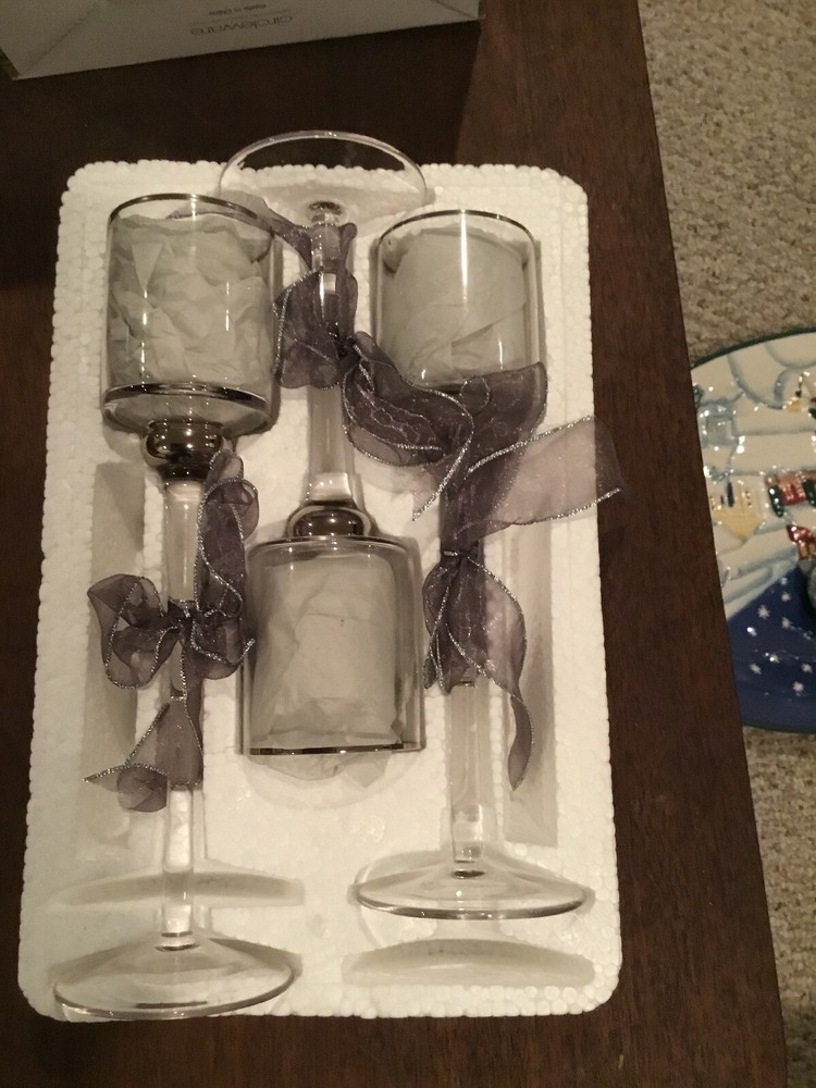 Circleware Celestial Six Piece Votive Candle Holders