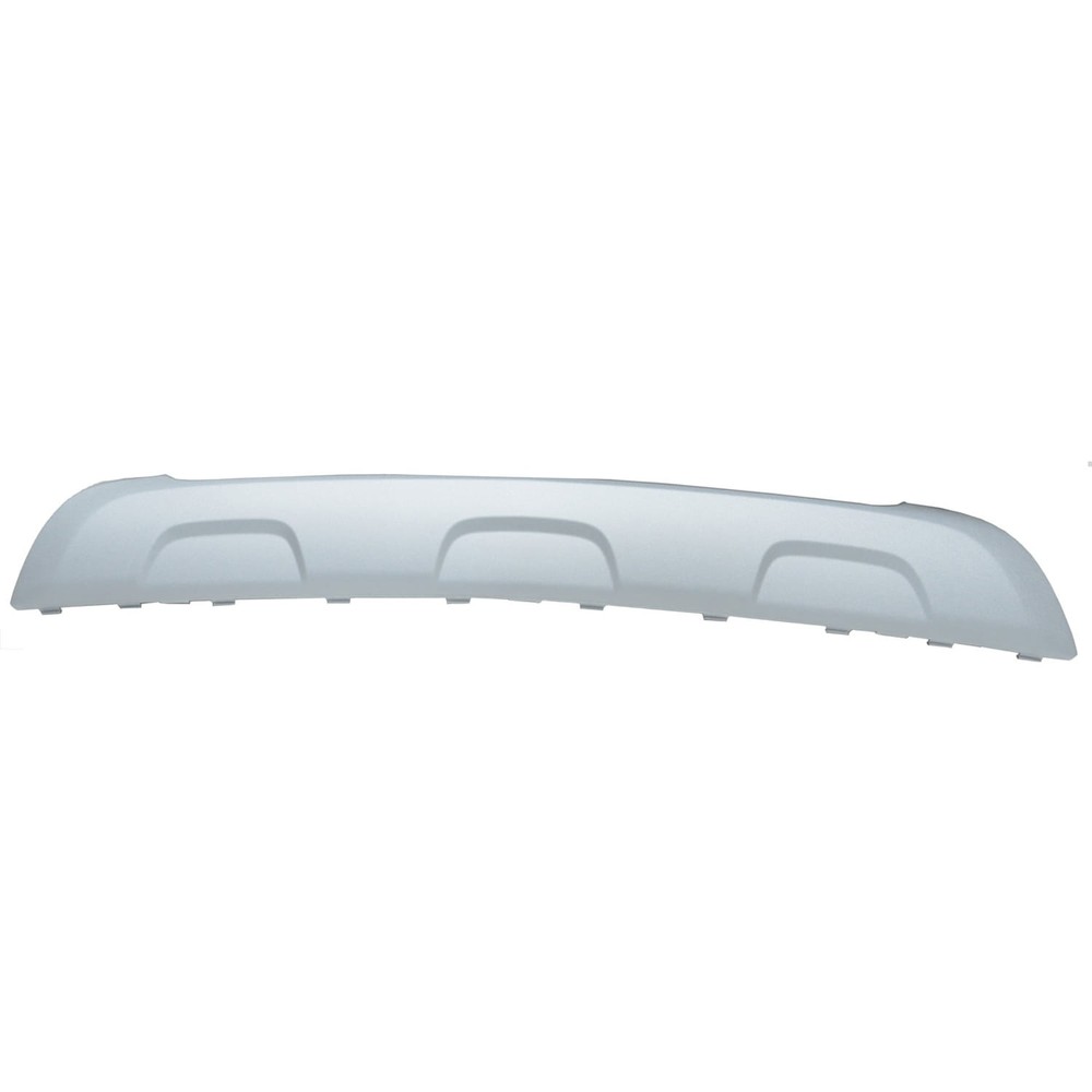 Replacement Silver Textured Polypropylene Rear Lower Valance Panel