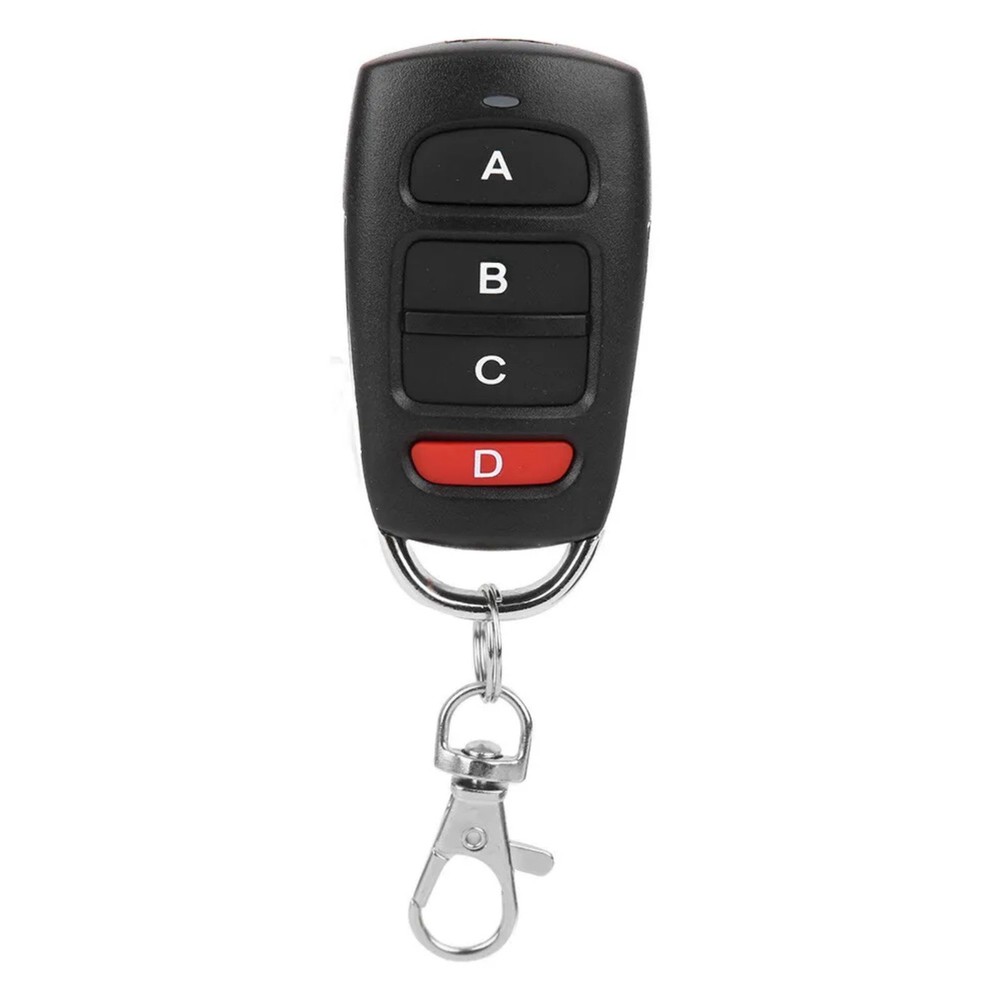 Receiver+Transmitter 4 Channel Remote Control Relay Switch Light Controller