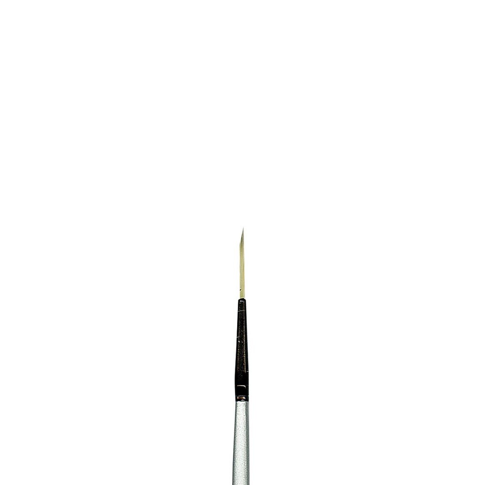 Dynasty Black Silver Brush Long Liner Size 5/0