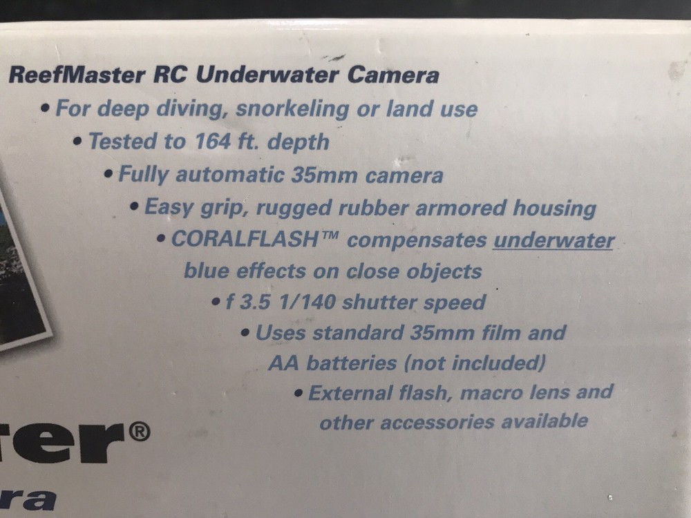 Sealife Reefmaster Underwater Camera