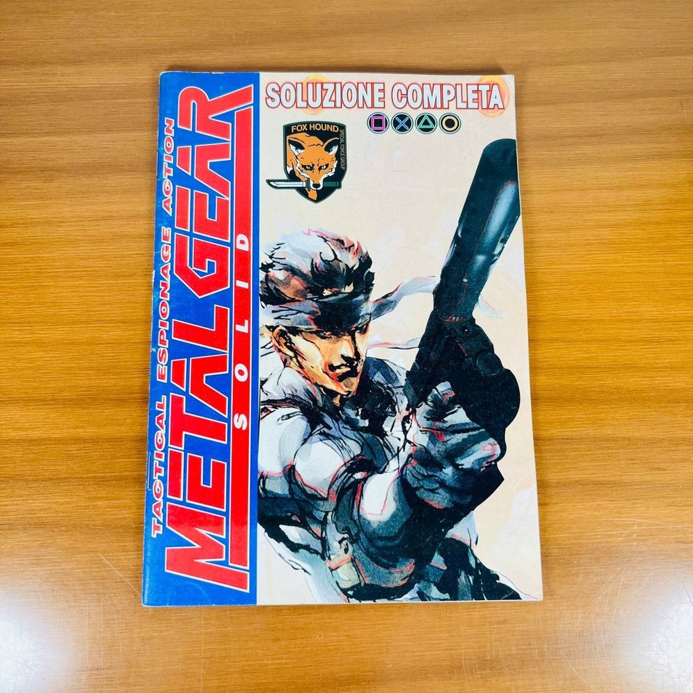 METAL GEAR SOLID GUIDE COMPLETE ITALIAN SOLUTION - FREE PS1