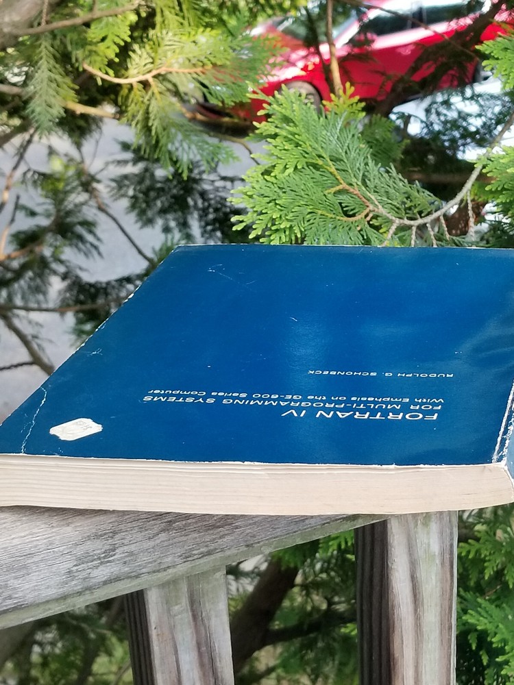 VINTAGE ELECTRONICS BOOK 1966 FORTRAN IV MULTI PROGRAM SYSTEMS GE-600 COMPUTER