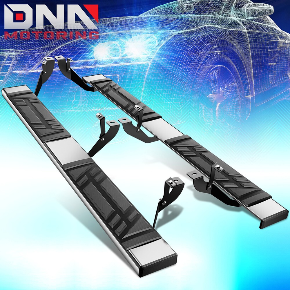 For 1999-2014 Silverado Sierra Extended Cab 6.5" Side Step Bar Running Boards