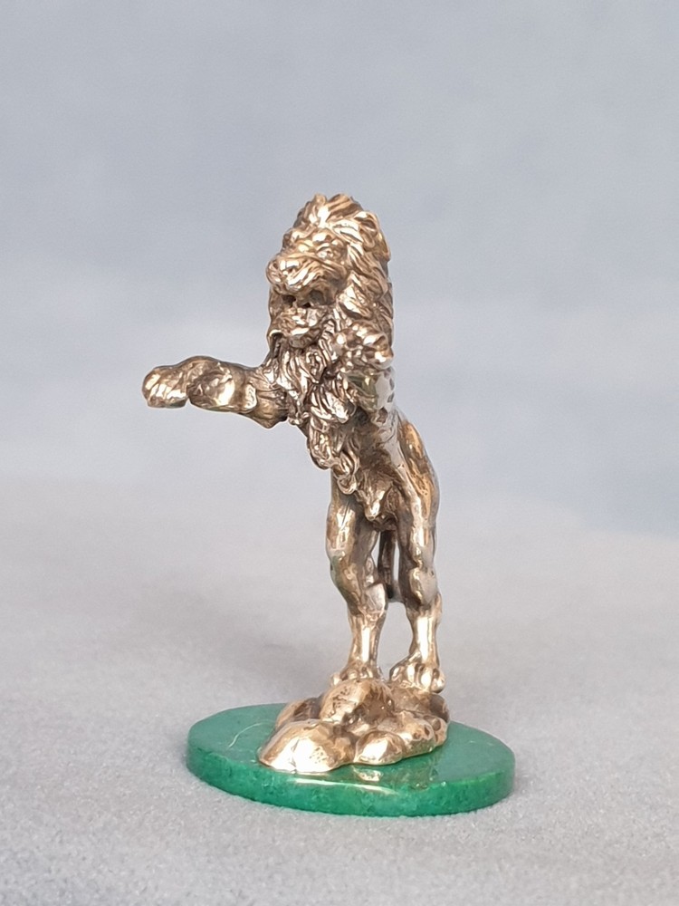 Lion. Sterling silver 925. Height 1,3/4" ( 45 мм).