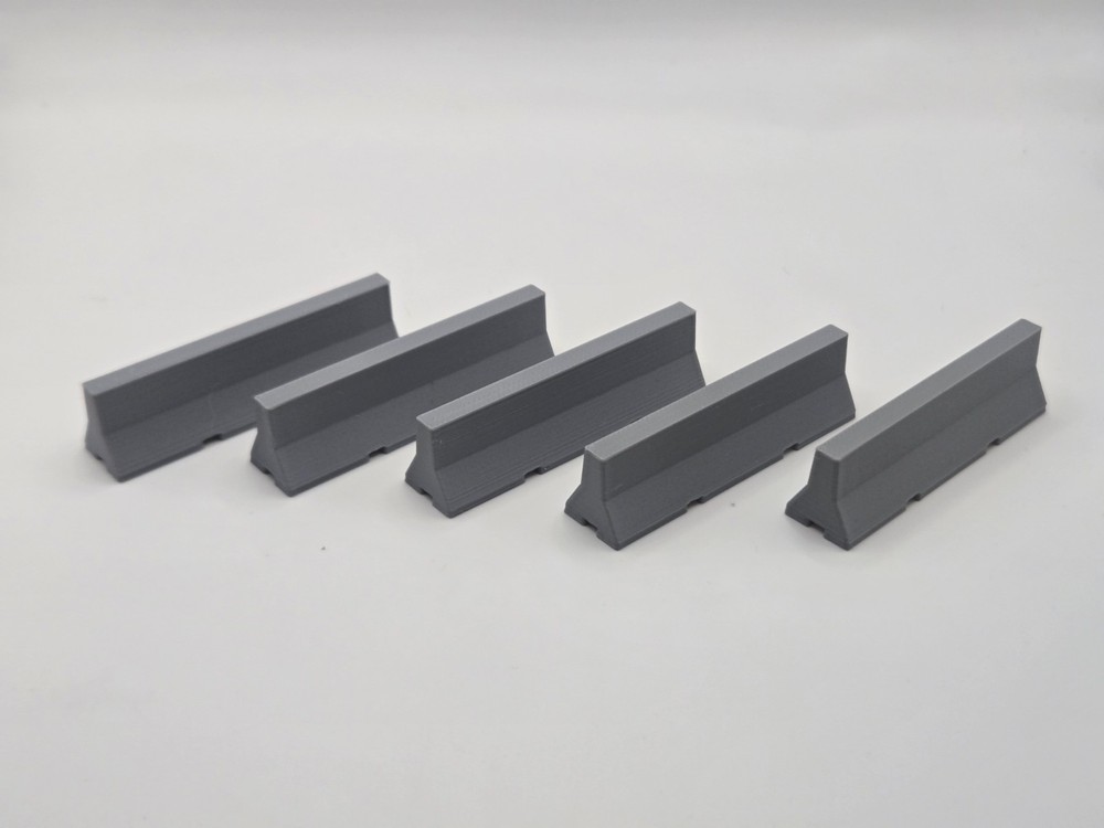 1/50 Scale Jersey Barriers *5 Pack*