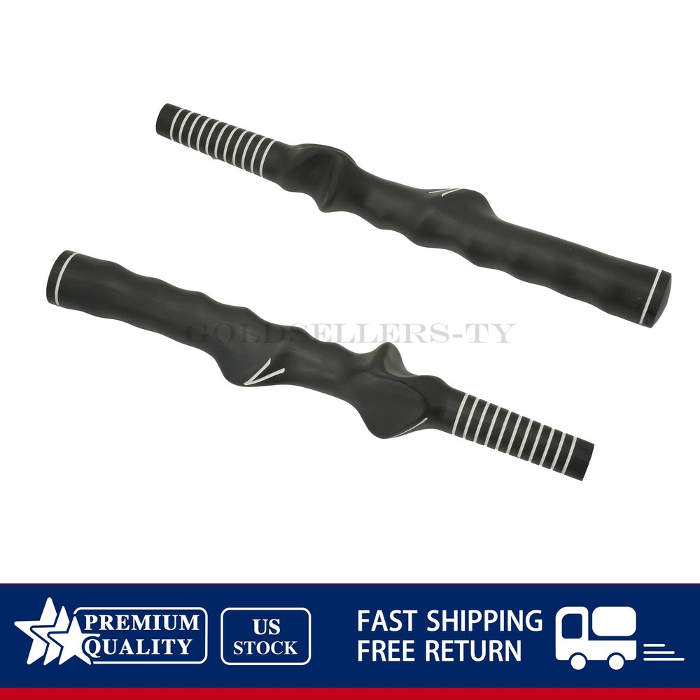 2PCS Right-Hand Standard Teaching Aid Warm Up Trainer Golf Swing Training Grip