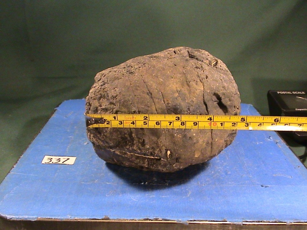 Black Chalcedony Jasper Agate, Solid Rough Lapidary Rock, 7 LBS, 6 OZ, #337