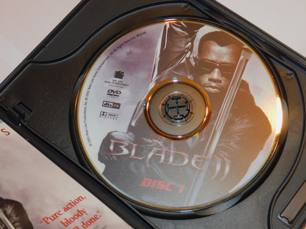 Blade II DVD Wesley Snipes 2002 Two Discs