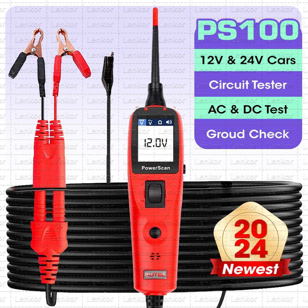 Autel Powerscan PS100 Probe 12V/24V Auto Electrical Circuit System Tester Tool