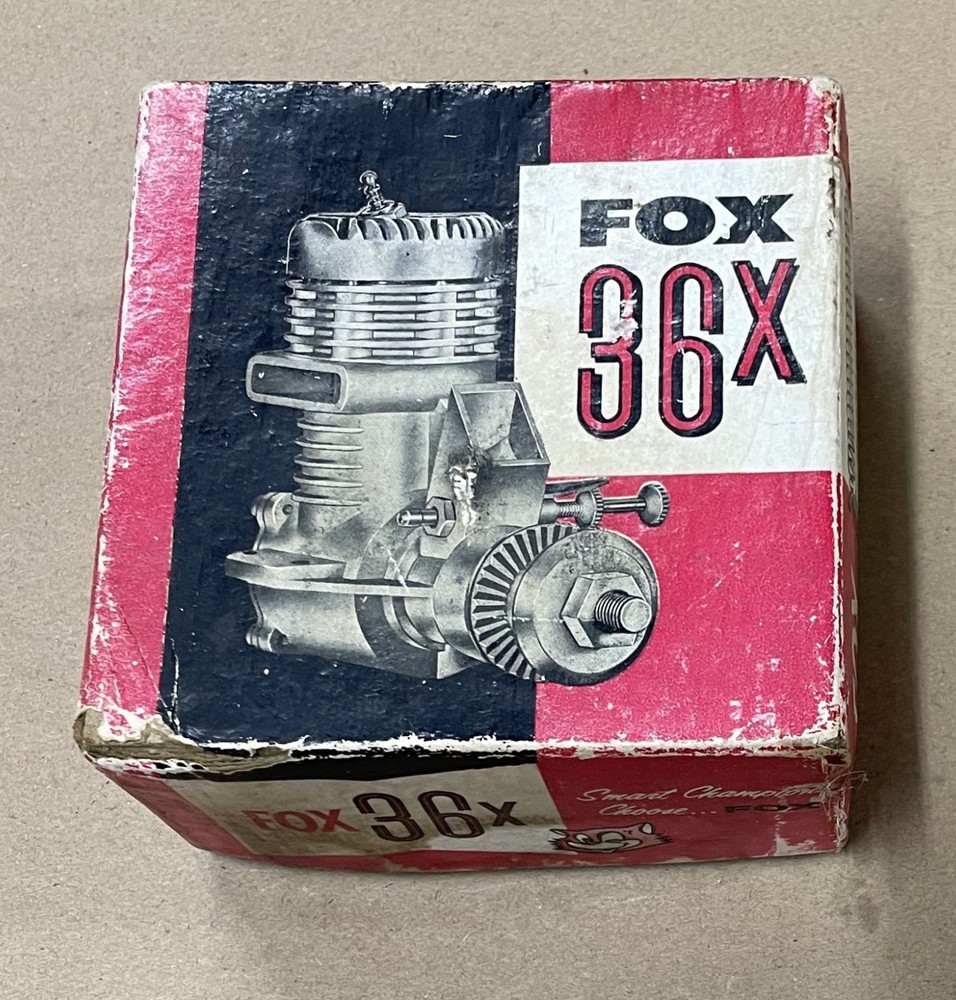 Vintage FOX .35x Model Airplane Engine