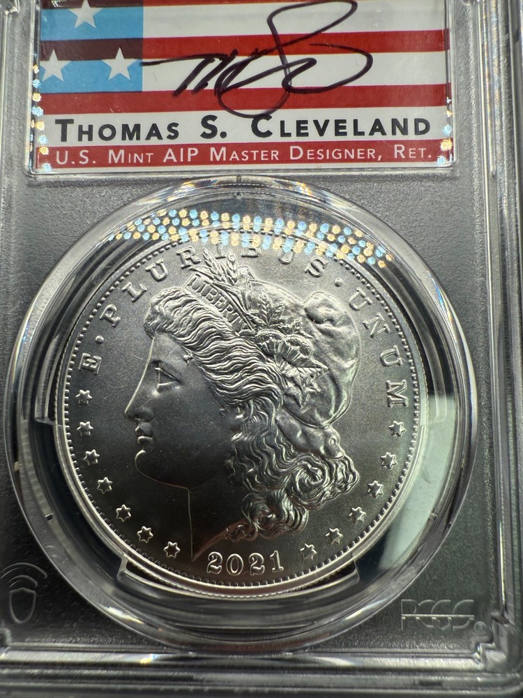 2021 CC Morgan Silver Dollar PCGS MS7 100th Anniversary Advanced Release