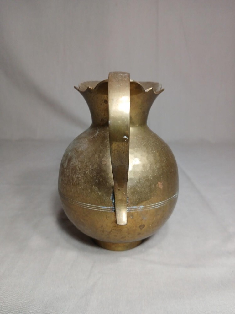 6" Tall Brass PITCHER