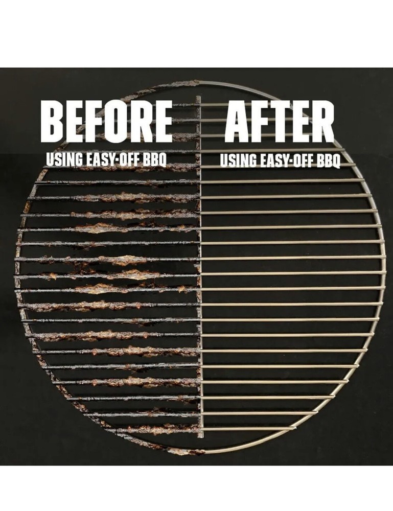 BARBECUE BBQ GRILL CLEANER SPRAY GREASE DISSOLVES BURNED-ON 12 oz