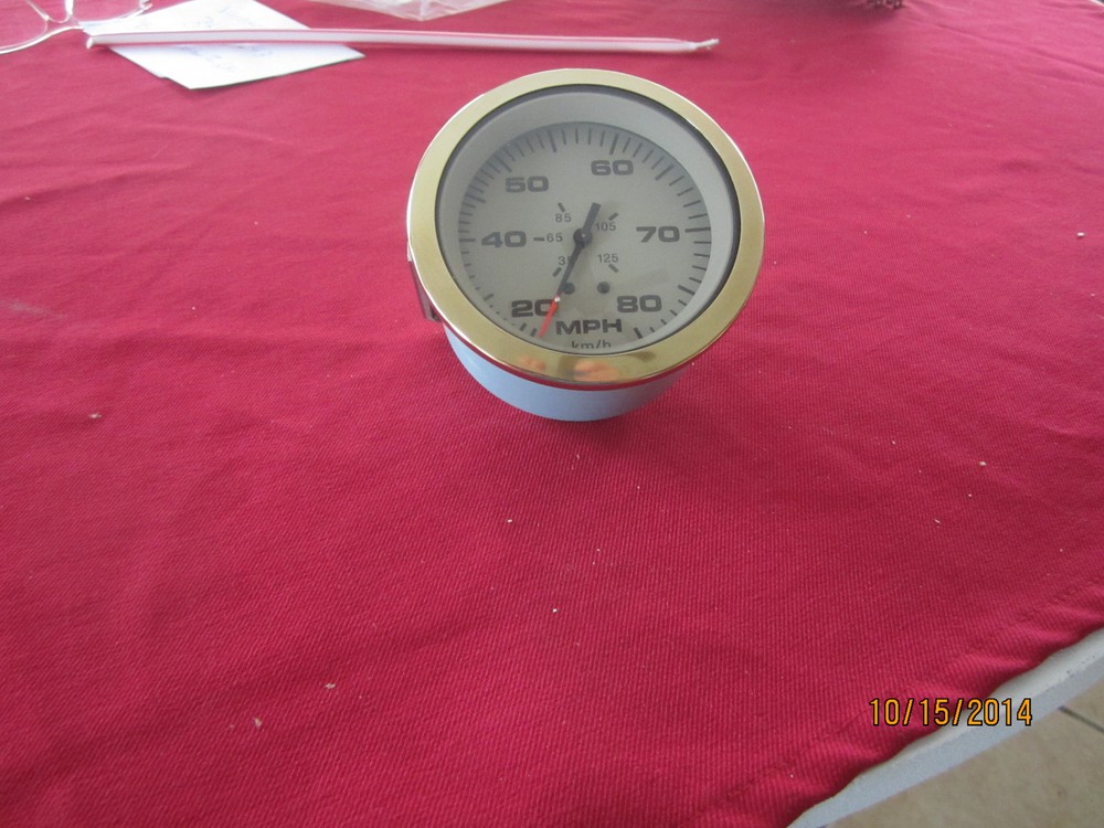 TELEFLEX/VEETHREE SPEEDOMETER 80MPH P# 63940