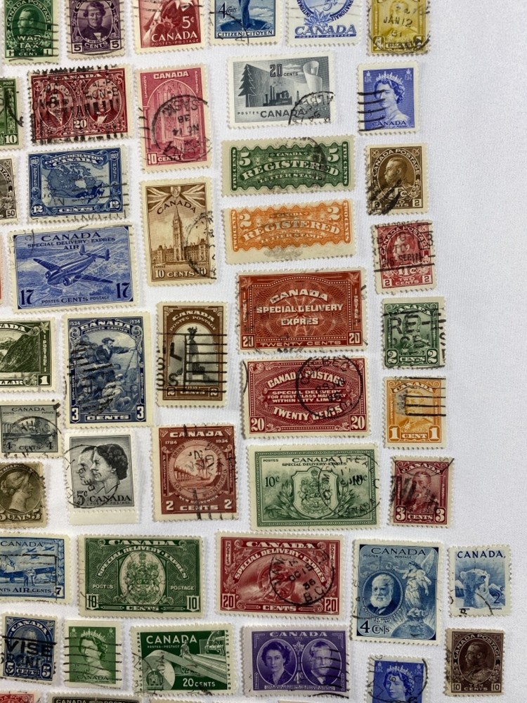 Stamp Vault POWERFUL Canada Collection - 330+ ALL DIFFERENT PRE 1960 - CV $$$