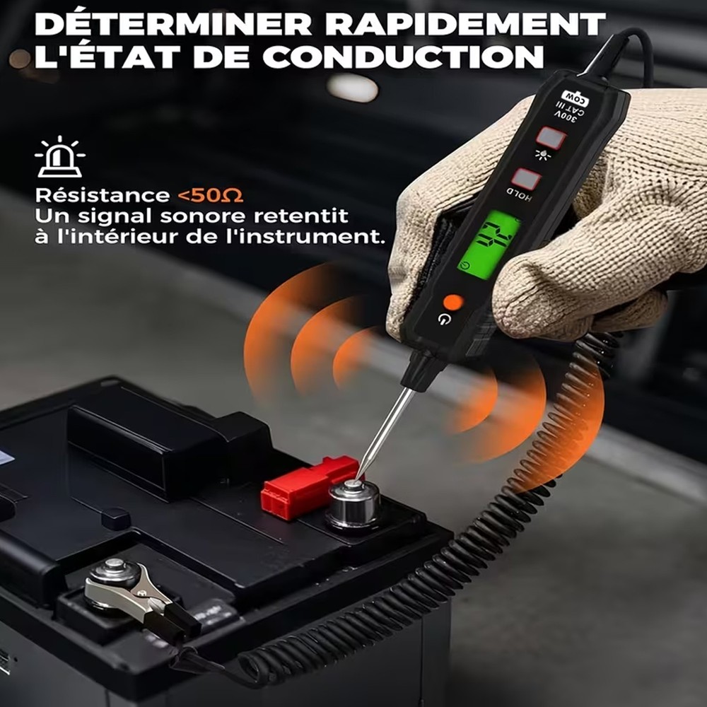Digital Automotive Car Power Circuit Electrical Tester Probe Test Light