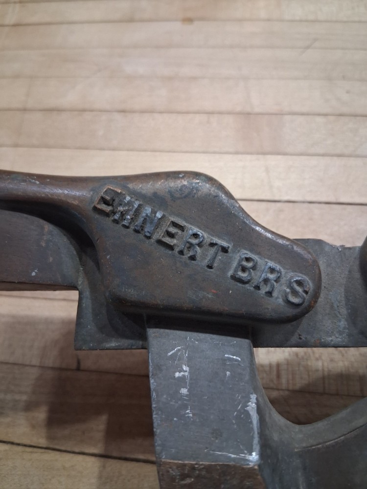 Ehnert Bros Cast Iron Industrial Clamp Frame – Unknown Tool Part