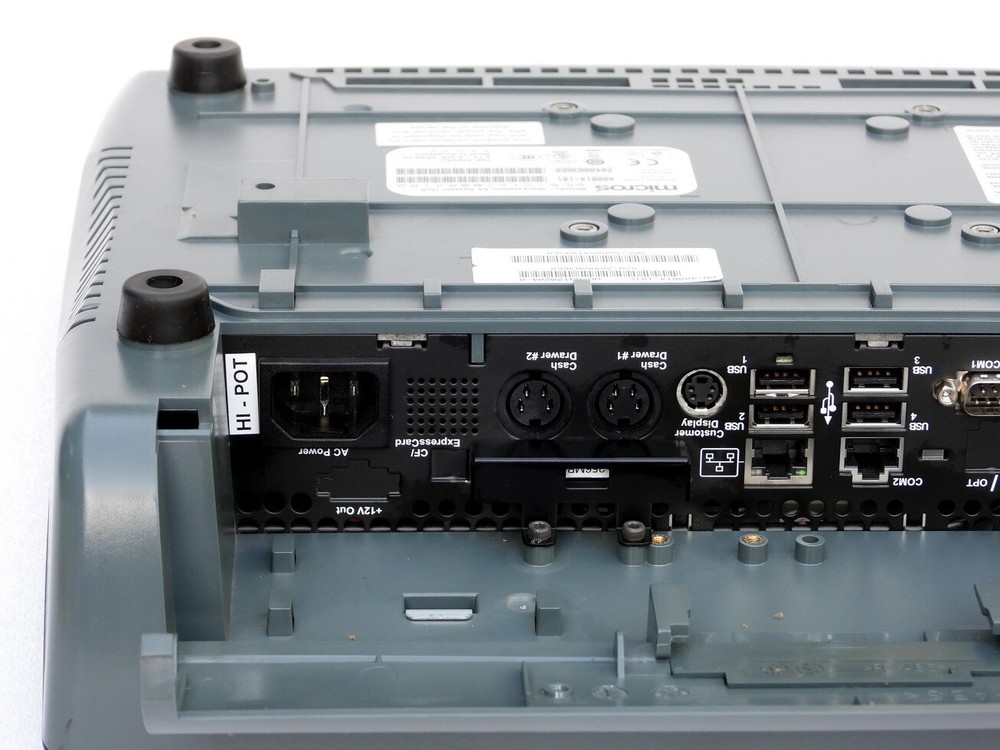 MICROS WORKSTATION 5A SYSTEM UNIT DIGITAL DISPLAY TOUCHSCREEN POS COMPUTER