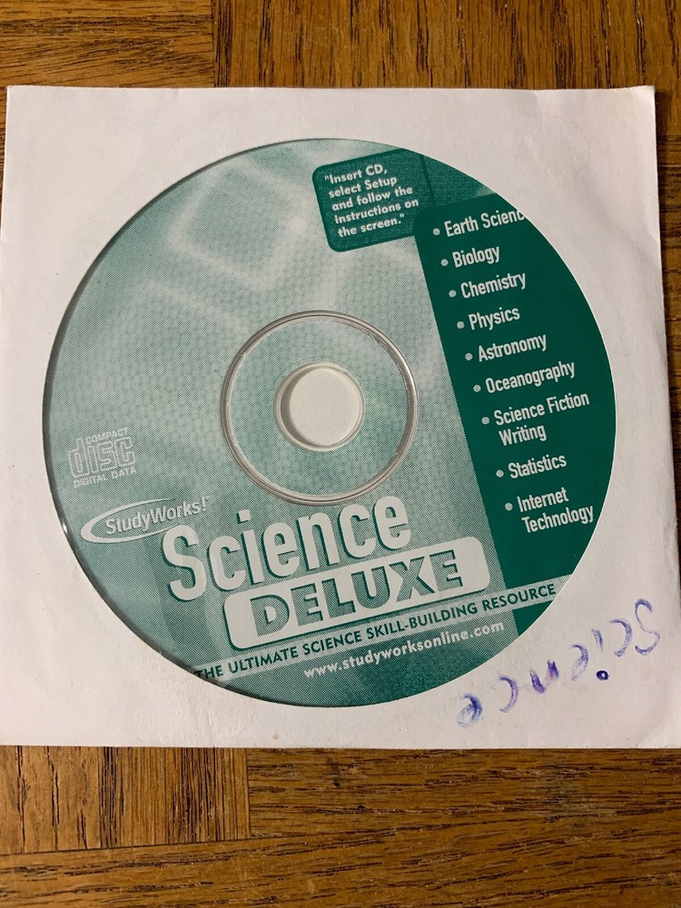 Studyworks Science Deluxe PC Game