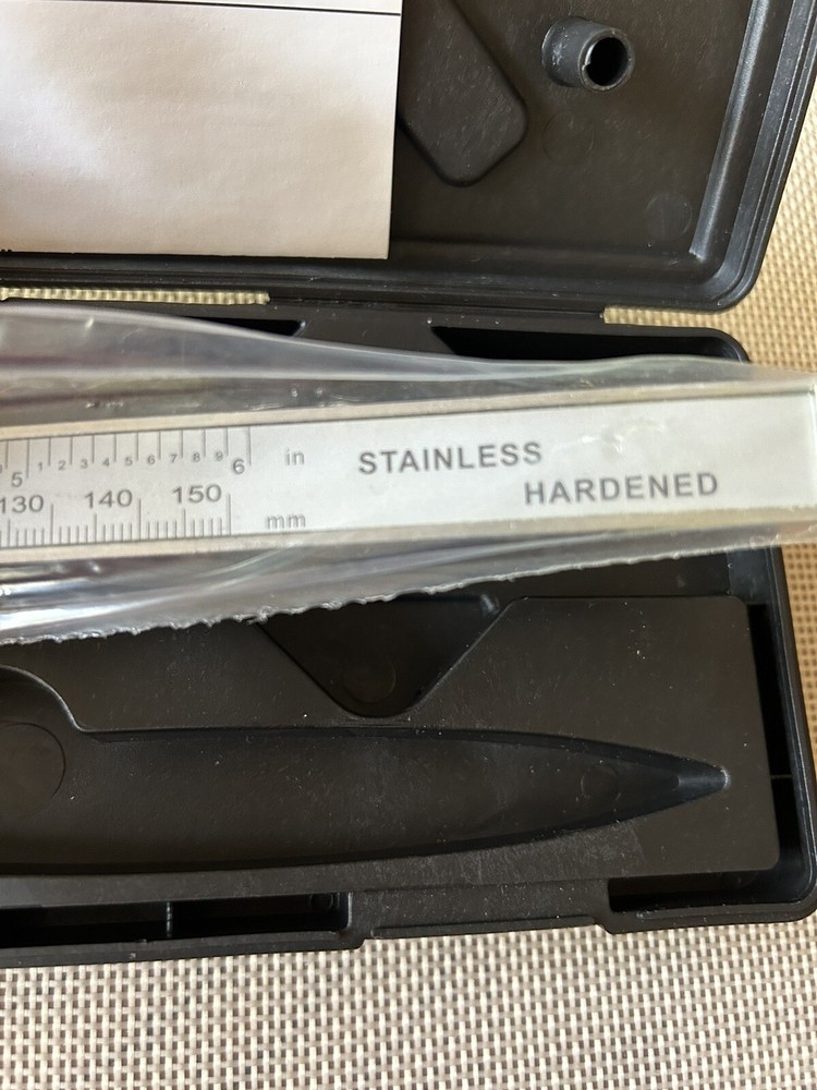 Electronic Digital Caliper 6” Stainless Hardened