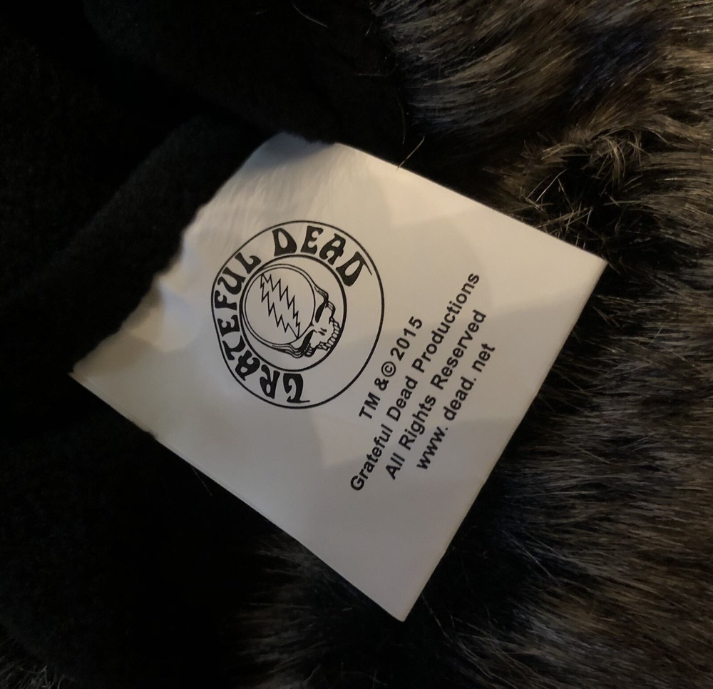 Grateful Dead Official 2015 Beanie Hat Rainbow Bear