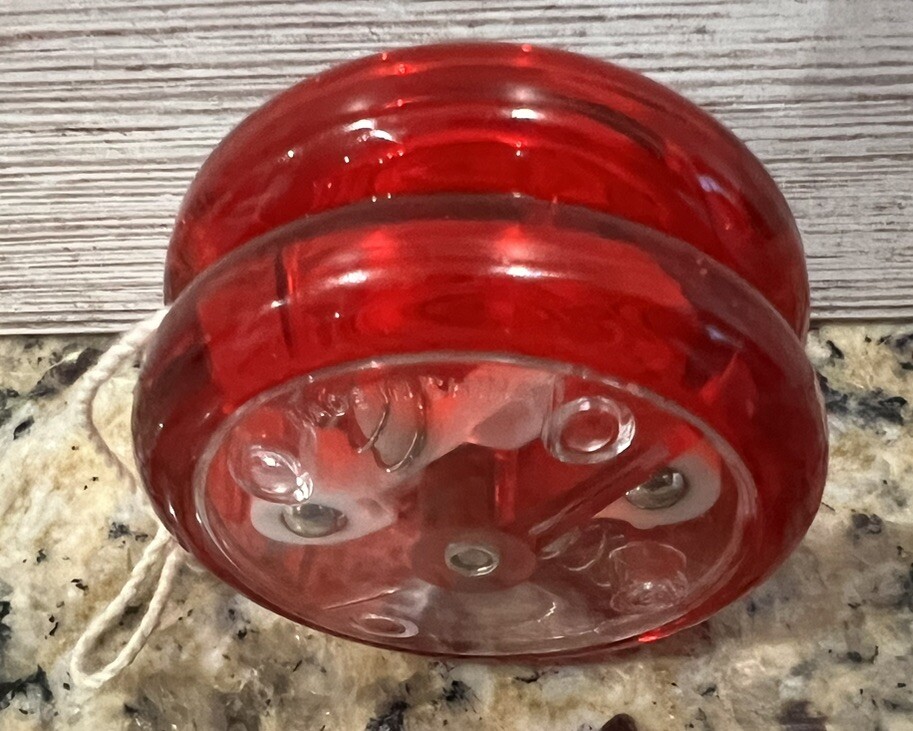 Yomega Brain Auto Return Yo-Yo Red Clear