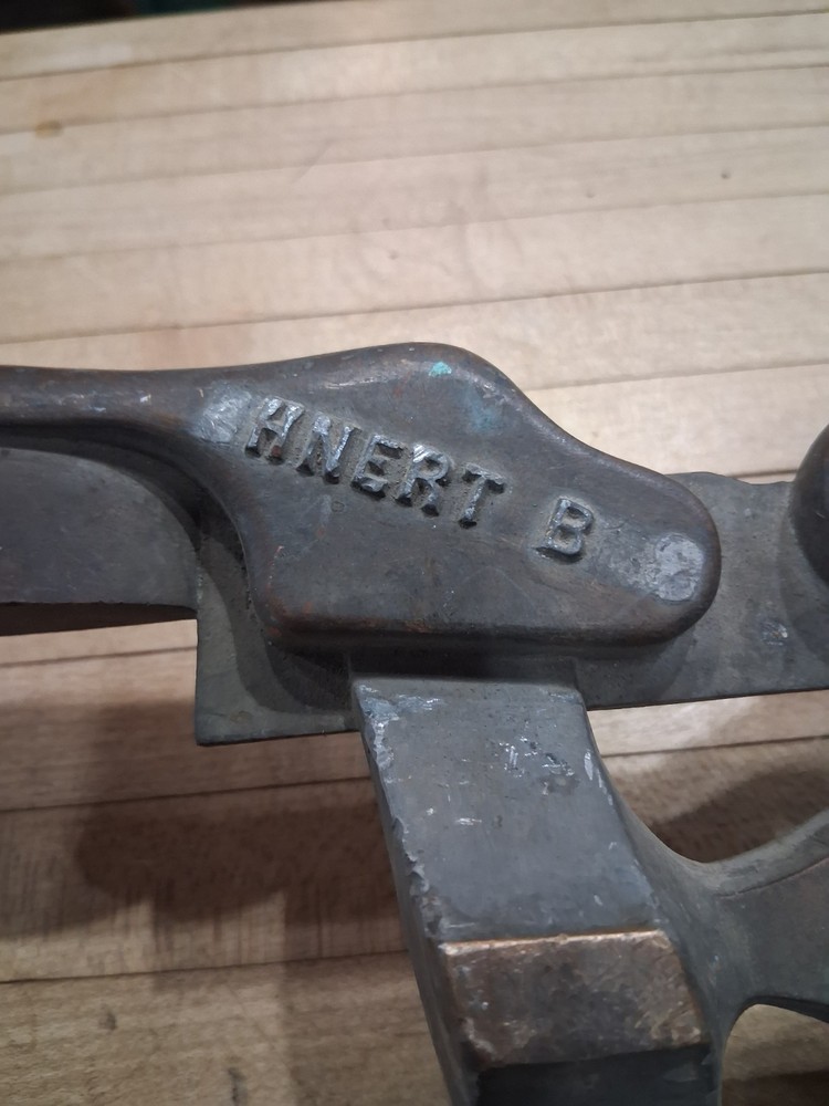 Ehnert Bros Cast Iron Industrial Clamp Frame – Unknown Tool Part