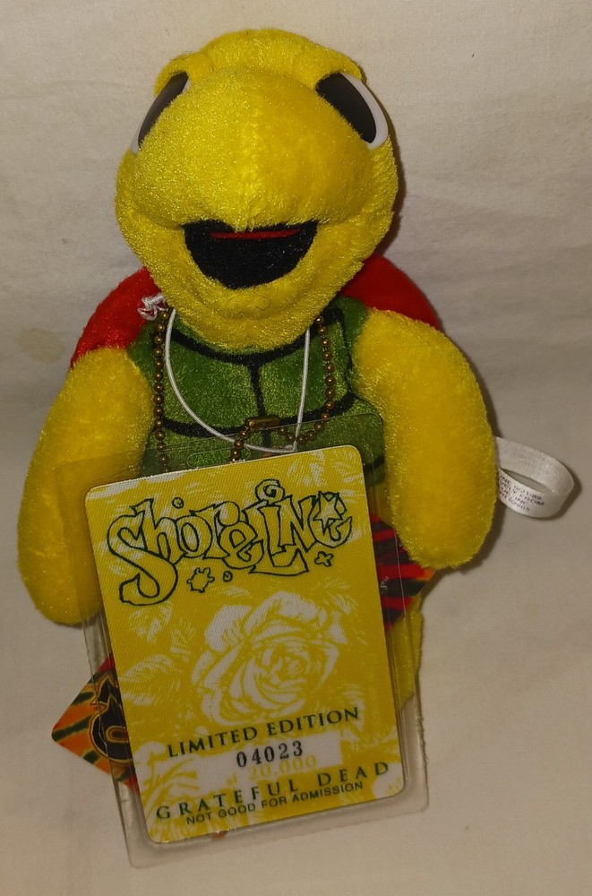 Grateful Dead Bean Bear SHORELINE Terrapin Turtle  2004 LE w/Laminated Pass