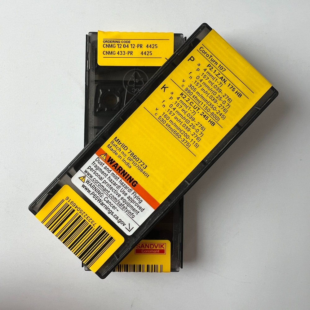 10Pcs/BOX Sandvik CNMG120412-PR 4425