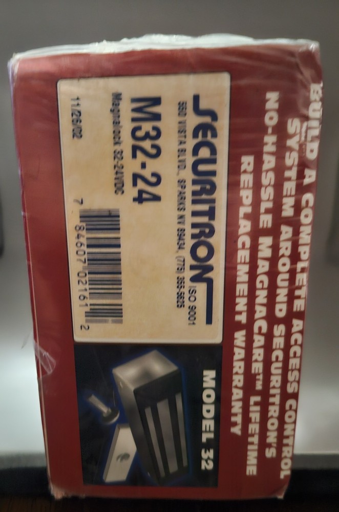 Securitron Magnalock Model 32 New In Box/ Untested