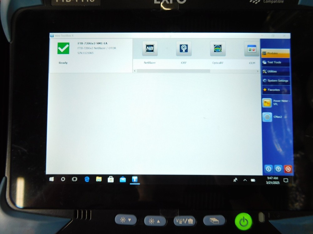 EXFO FTB1V2-720C8880 compact, modular test platform