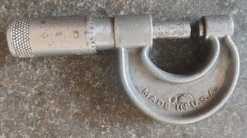 🗽 VINTAGE HANDI MICROMETER 0-.500 O.D.