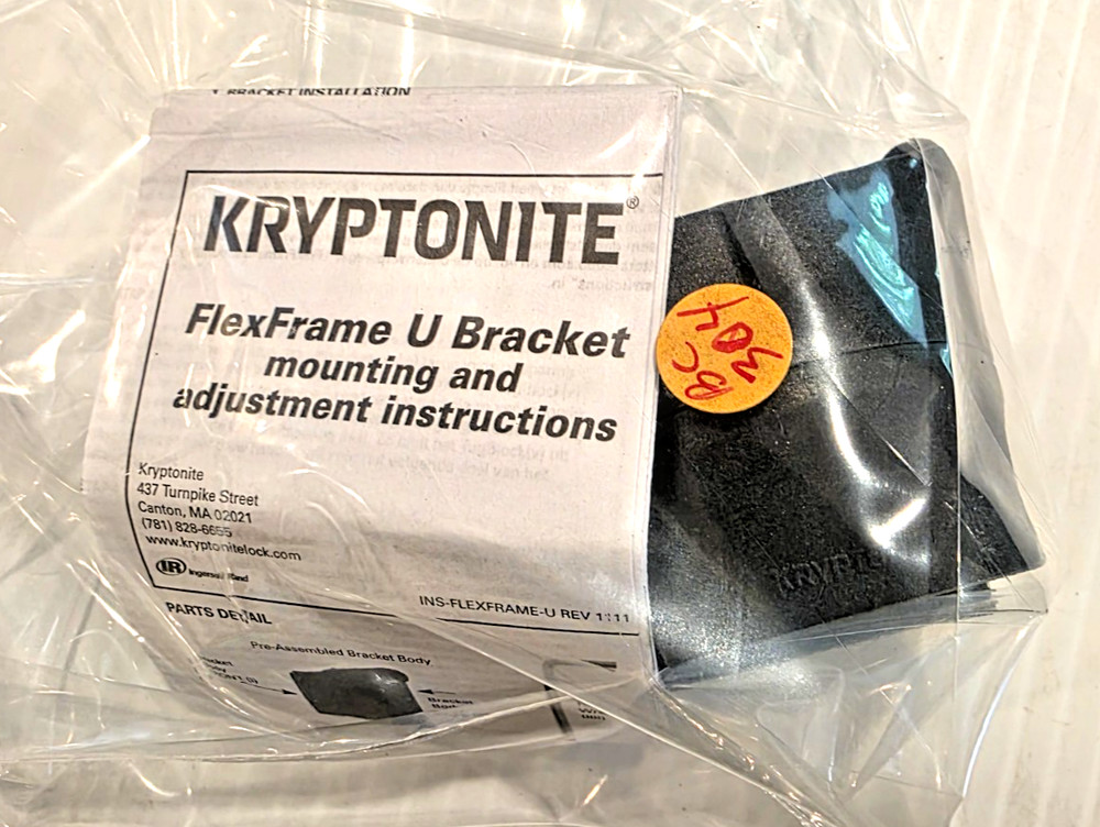 KRYPTONITE FlexFrame U Bracket vr2 Mounting & Adjustment w/ Instructions