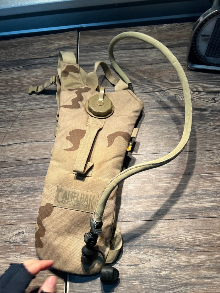 CamelBak Hydration Pack Backpack Desert Camo Tactical Water Bladder Carrier