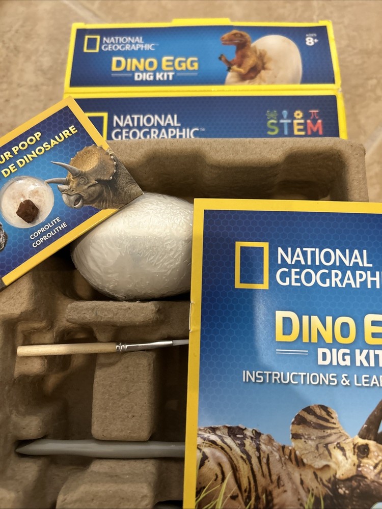 National Geographic Dino Egg Dig Kit