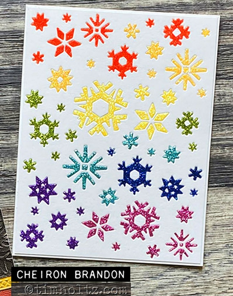 Sizzix Thinlits Artic die #664967 Retail $16.99 designer Tim Holtz