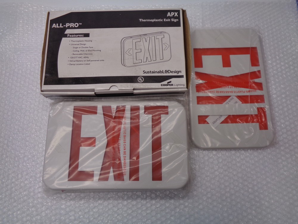 ALL-PRO APX7R LED EXIT SIGN NSMP