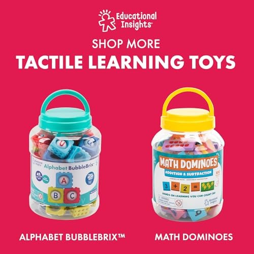 BubbleBrix - Toddler Learning Toys - Learn Numbers - Fidget Popper