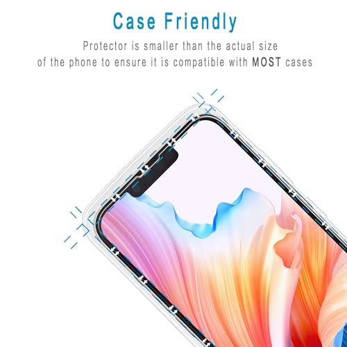 2 Pack Anti Blue Light Screen Protector Designed iPhone 14/13/13 Pro 6.1-inch
