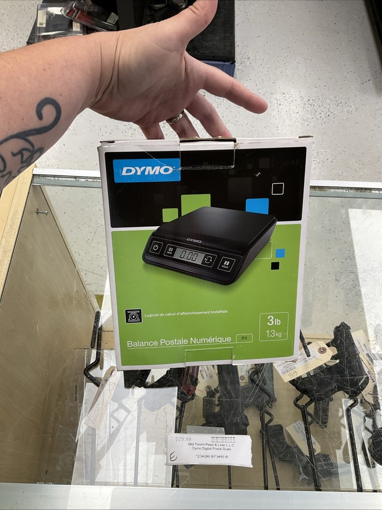 DYMO Digital Postal Scale 3lb 1.3kg 234280