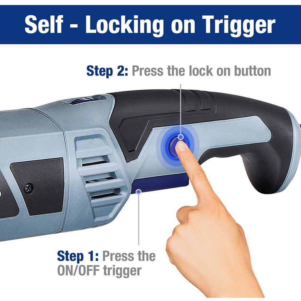 WORKPRO Buffer Polisher Buffer Waxer With Buffing&Polishing Pads for Car Sanding