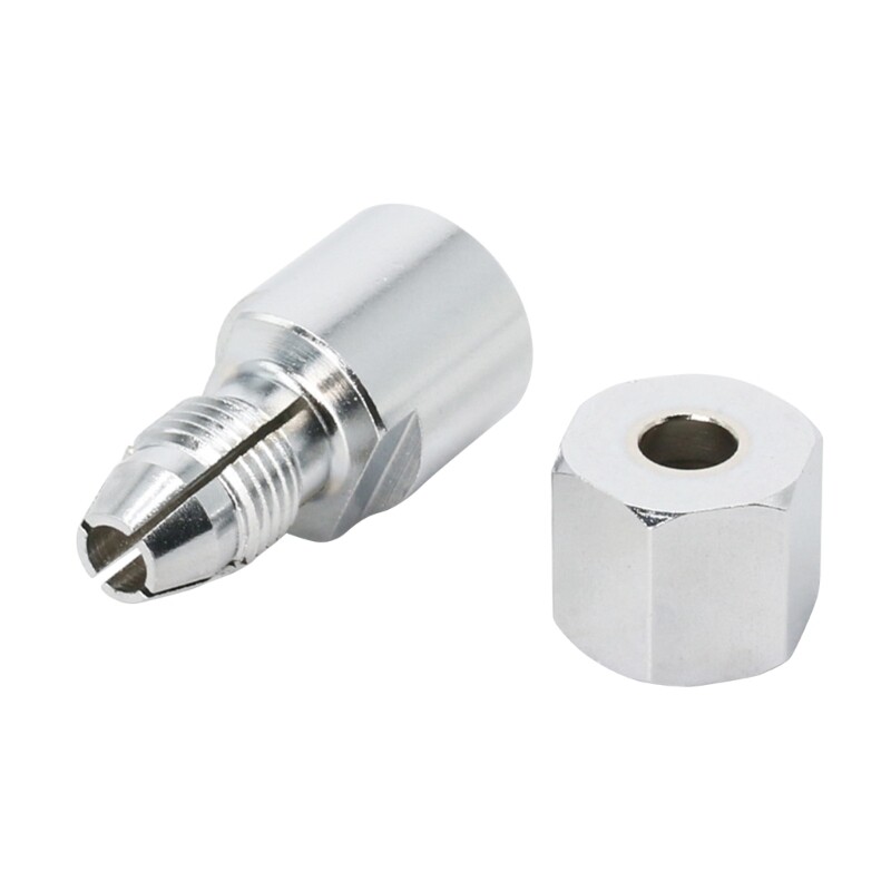 Grinder to Straight Grinder Adapter with 6mm Chuck
