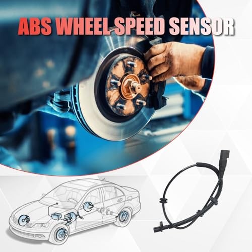 98AG2B372BE Front ABS Wheel Speed Sensor Compatible with Focus 2000 2001 2002
