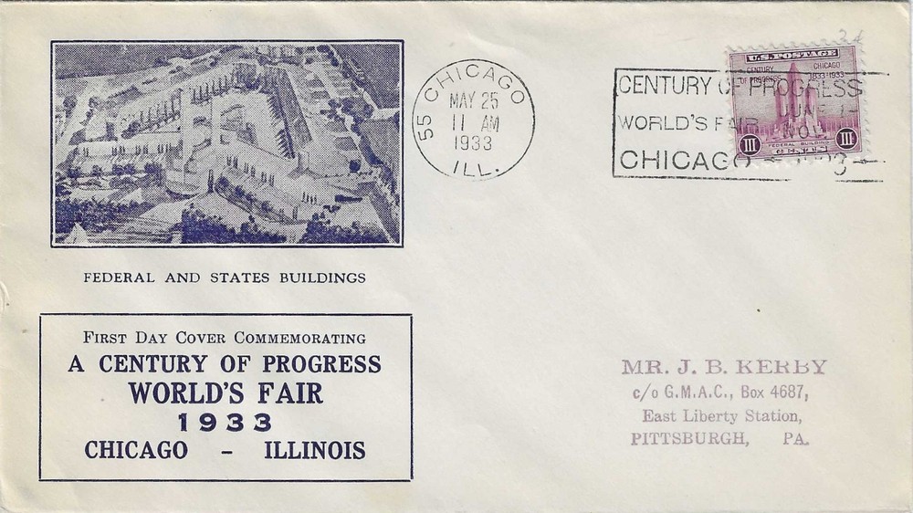 FDC  # 729-6a    --   1933      --  Hacker