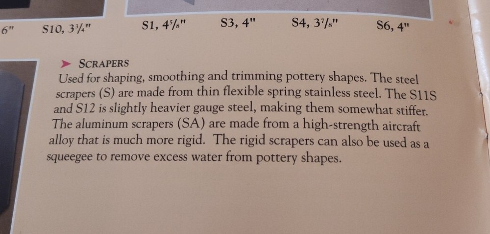 Kemper Tools S3 Stainless Steel Rectangle Scraper 4"