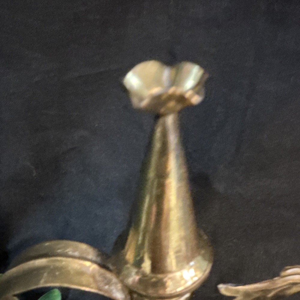 Vintage Etched Brass Turkish Dallah Teapot