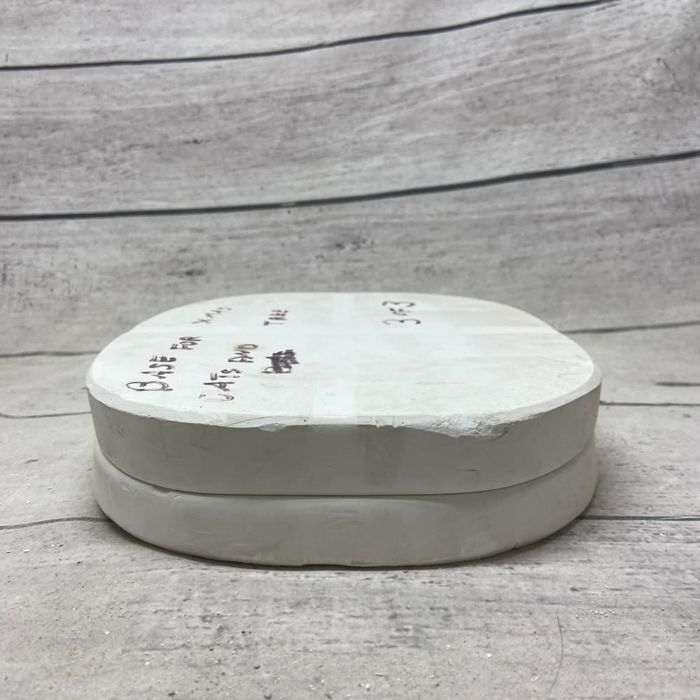Idle-Time Molds Ceramic Casting Mold 9" Oval Base #102