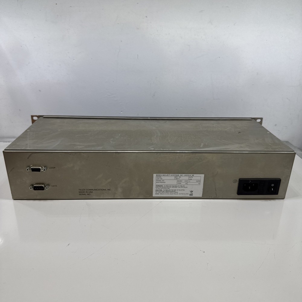 RTS telex LCP 102 volume control panel