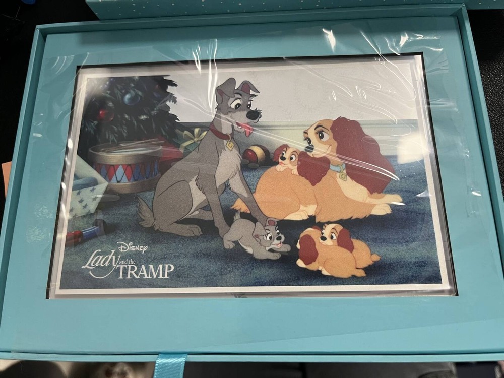 Disney Lady and The Tramp 5g Silver Coin Note
